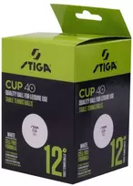 Stiga Ball Cup stalo teniso kamuoliukai, 12 vnt., 92800591804