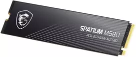 SSD disks MSI SSD 2TB MSI Spatium M580 (M.2 2280) PCIe 5.0 NVMe