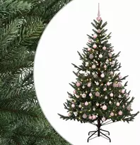 Dirbtinė kalėdinė eglutė su rutuliuku 210 cm 300 LED
