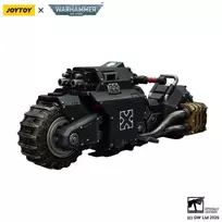 Figūrėlė Warhammer 40k Raven Guard Raider modelio kovinis motociklas su dvigubais Bolt šautuvais transporto priemonė 1/18 22 cm