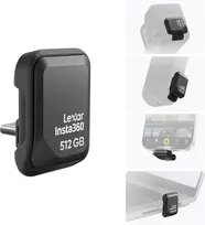 Kietasis diskas Insta360 išorinis SSD diskas 512GB USB-C Quick Reader