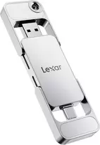 Kietasis diskas Lexar nešiojamasis SSD diskas 512GB USB-C ir USB-A, D70E