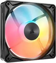 Corsair RS120 II ARGB 120 mm ventiliatorius, PWM, ARGB – juodas