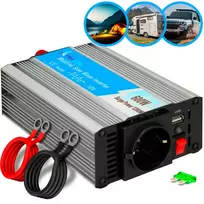 Extralink OPIM-600W įtampos keitiklis, automobilinis 12V, 600W modifikuotas sinusas
