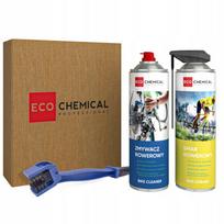 Dviračių priežiūros rinkinys su nuriebalintoju ir šepetėliu ECOCHEMICAL