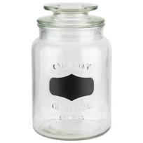 Indas stiklinis CANISTER 1 l su dangteliu