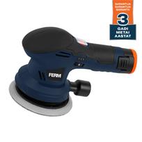 Akumuliat.ekscentr.šlifuoklis-poliruoklis SPM1002 Ferm 12V/2.0Ah/Ø123mm USB-C/su priedais