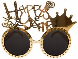 Auksiniai "naujųjų Metų" akiniai "steampunk" stiliaus