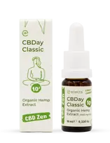 Enecta CBDay Plus Organic Hemp Extract 10 %, 1000 mg CBD, 10 ml