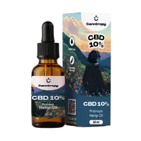 Canntropy CBD kanapių aliejus 10 %, 1000 mg CBD, 10 ml