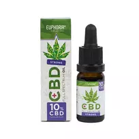 Euphoria CBD aliejus pilno spektro 10 %, 1000 mg CBD, 10 ml
