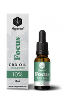 Happease Focus CBD aliejus Jungle Spirit 10 %, 1000 mg CBD, 10 ml