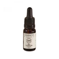 Cannor CBD pilno spektro CBD kanapių aliejus 10 %, 1000 mg CBD, 10 ml