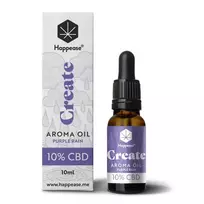 Happease Create CBD aliejus Purple Rain 10 %, 1000 mg CBD, 10 ml