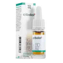 Cibdol CBD aliejus 2.0 10 %, 1000 mg CBD, 10 ml