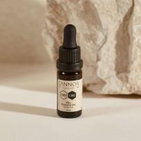 Cannor CBD-CBG CBD kanapių aliejus pilno spektro 10 %, 750 mg CBD + 250 mg CBG, 10 ml