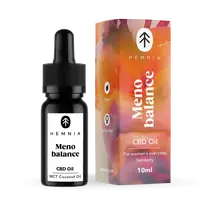 Hemnia Menobalance pilno spektro CBD aliejus 10 %, 1000 mg CBD, 10 ml