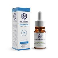 Alpha-CAT CBD:CBG aliejus 10 %, 500 mg CBD + 500 mg CBG, 10 ml