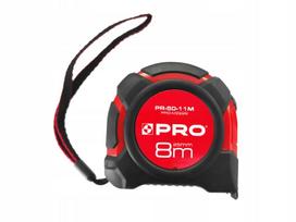 Pro Ruletė 8m x 25mm su fiksatorium ir magnetu