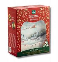 Arbatų rinkinys DILMAH Kalėdų rogės, 40 vnt, 80 g