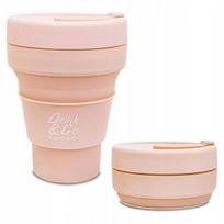 Sulankstamas silikoninis puodelis Coolpack Powder Peach
