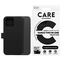 Dėklas telefonui juodas su pinigine ir MagSafe iPhone 16 Pro Max CARE