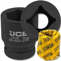 Jcb smūginė galvutė 3/4" 31mm 6-kampė Cr-mo