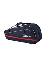 Wilson Team Racket Bag 2025 x6 - mėlyna teniso raketinė tašė