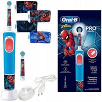 „Oral-B Vitality Pro D103 Kids“ elektrinis dantų šepetėlis vaikams, „Spider-Man“