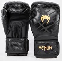 „Venum Contender 1.5 XT“ bokso pirštinės, juodos ir auksinės, 10 oz