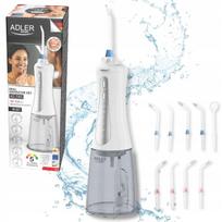 „Adler“ belaidis burnos irigators, 10 antgalių, 5 režimai, USB-C, 350 ml, AD2185
