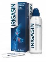 „Aflofarm Irigasin“ nosies ir sinusų plovimo rinkinys – buteliukas ir 12 paketėlių