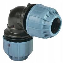 Elysee Irrigation prisukama PE vamzdžių alkūnė 25 × 25 mm, tvirta