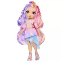 Rainbow High lėlė su spalvinamais plaukais ir priedais - Violetinės akys