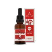 Endoca RAW kanapių aliejus su CBD + CBDa 15 %, 4500 mg, 30 ml