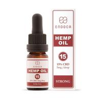 Endoca CBD kanapių aliejus 15 %, 1500 mg CBD, 10 ml