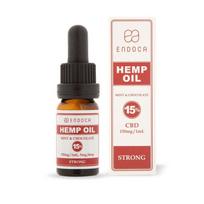 Endoca Chocolate Mint CBD kanapių aliejus 15 %, 1500 mg CBD, 10 ml