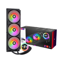 1STPLAYER TS1 360, 360 mm AIO procesoriaus aušintuvas, ARGB, juodas