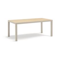 Valgomojo stalas su ąžuolo masyvo stalviršiu 75x180 cm Alma – Teulat