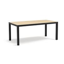 Valgomojo stalas su ąžuolo masyvo stalviršiu 75x180 cm Alma – Teulat