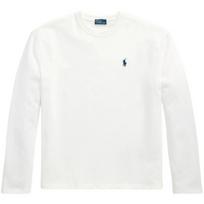 Marškinėliai ilgom. rankovėmis moterims, Balta, Hw ls tee-long sleeve-t-shirt