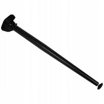 Baldinė koja stalui Gtv X-line, 71cm, juoda
