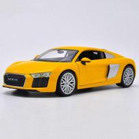 Exquisite 1 :24 R8 Sports Car Alloy Model ,Simulation Metal Collection And Exquisite Gift Model ,Boutique Decoration ,Free Shippi geltona