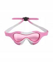 Plaukimo kaukė-akiniai Arena Spider Kids Mask, rožiniai