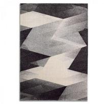 Geometrinis modernus kilimas Seta Hali Lara 80 x 150 cm pilkas
