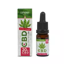 Euphoria CBD aliejus 20 %, 2000 mg CBD, 10 ml