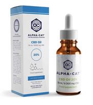Alpha-CAT plataus spektro CBD aliejus 20 %, 6000 mg CBD, 30 ml