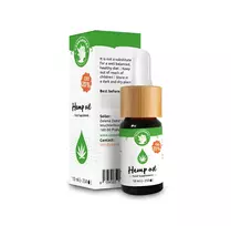 Cannadorra CBD kanapių aliejus be THC 20 %, 2000 mg CBD, 10 ml