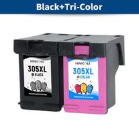 Hinicole-Cartouches D'Encre Rechargeables Pour Imprimante Hp, 305 Xl, 305Xl, Pour Deskjet 1210, 1212, 1215, 1255, 2300, 2330,[J23]
