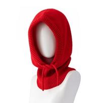Windproof Balaclava Hat Warm Insulation One-piece Neck Collar  for Winter Outdoor Activities raudona